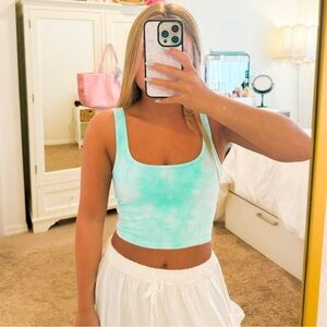billabong tie dye tank top